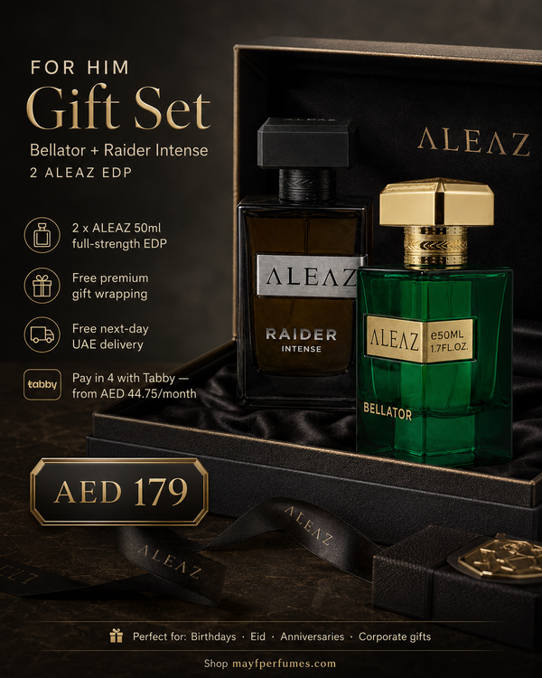 FOR HIM Gift Set — Bellator + Raider Intense | 2 ALEAZ EDP