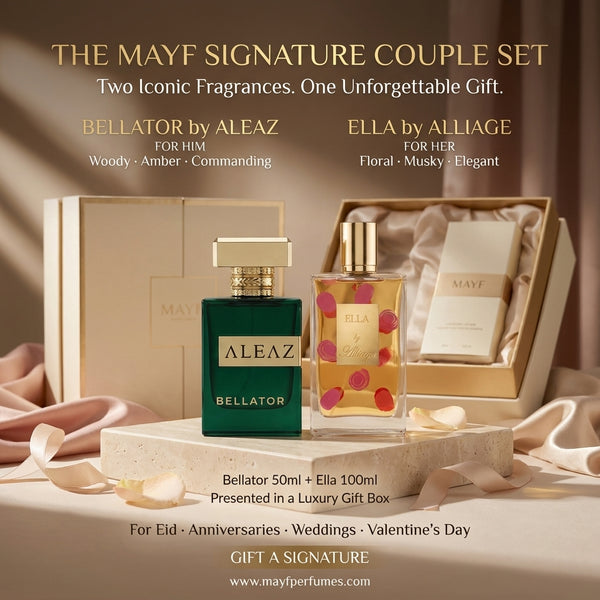 MAYF Signature Couple Gift Set — Bellator + Ella | His & Hers EDP