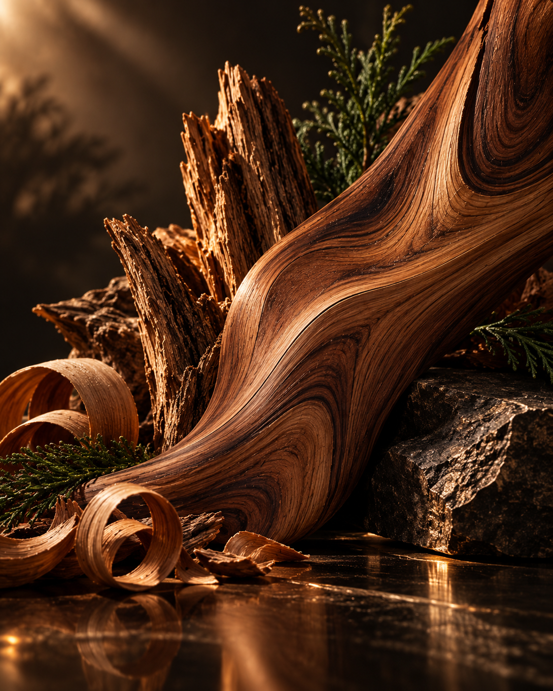 Woody & Earthy