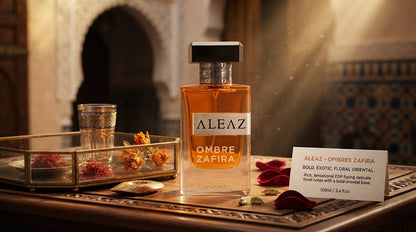 ALEAZ Ombre Zafira floral oriental Eau de Parfum for women — 50 ml bottle