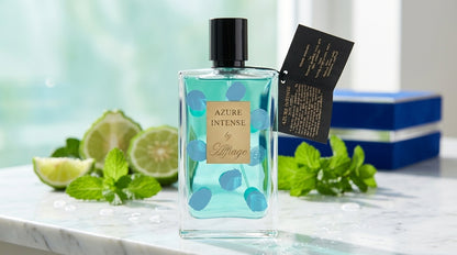 Alliage Azure Intense woody aromatic Eau de Parfum for men — 100 ml bottle