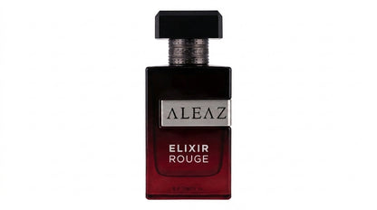 ALEAZ Elixir Rouge amber spiced Eau de Parfum for men — 50 ml bottle