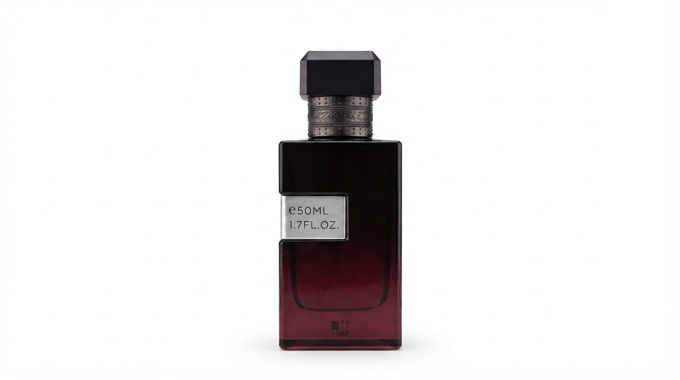 ALEAZ Elixir Rouge amber spiced Eau de Parfum for men — 50 ml bottle