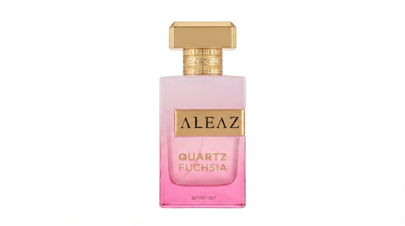 Aleaz Quartz Fuchsia floral fruity Eau de Parfum for women — 50 ml bottle