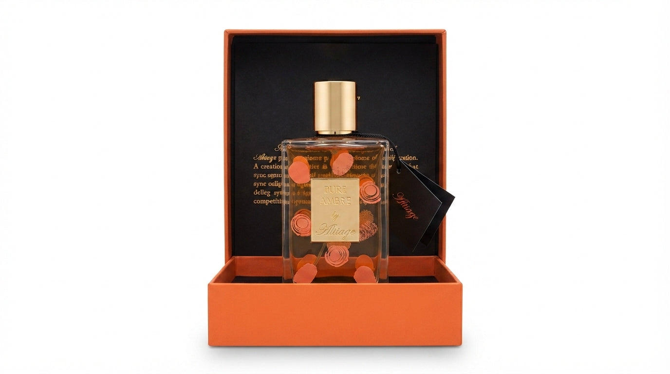 Alliage Pure Ambre amber oriental signature Eau de Parfum — 100 ml bottle