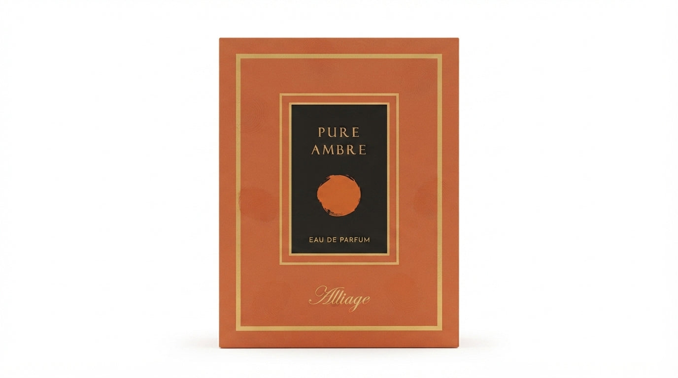Alliage Pure Ambre amber oriental signature Eau de Parfum — 100 ml bottle