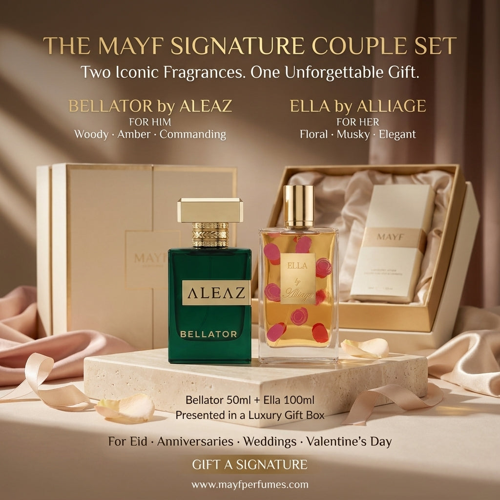 MAYF Signature Couple Gift Set — Bellator + Ella | His & Hers EDP
