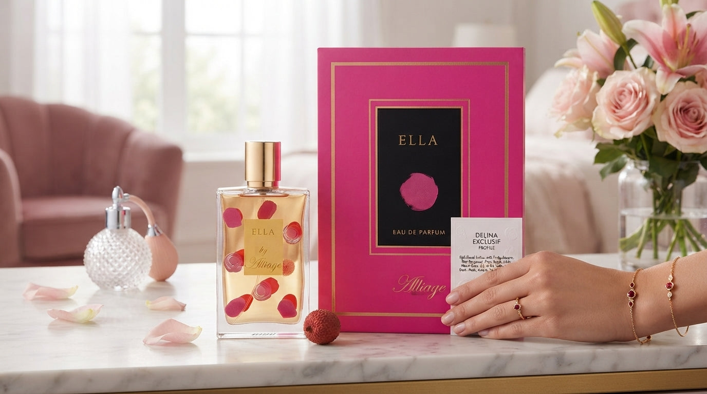 Alliage Ella floral musky Eau de Parfum for women — 100 ml bottle
