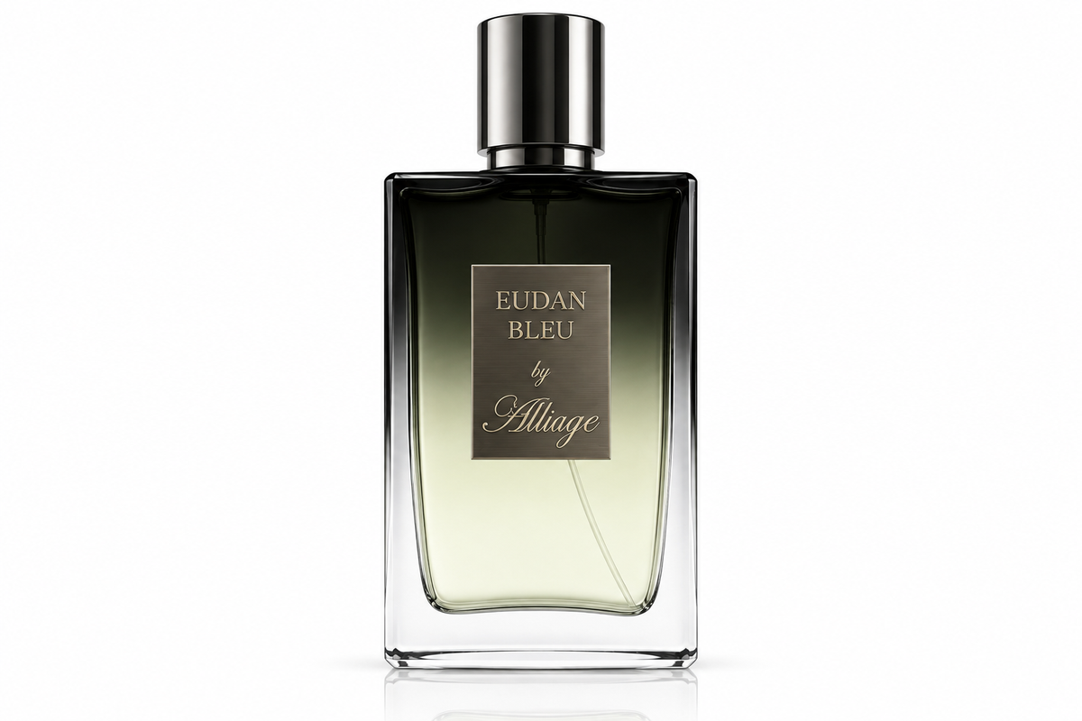 Alliage Ruban Bleu fresh woody Eau de Parfum for men — 100 ml bottle