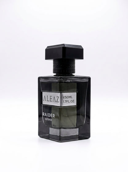 ALEAZ Raider Intense woody oriental Eau de Parfum for men — 50 ml bottle
