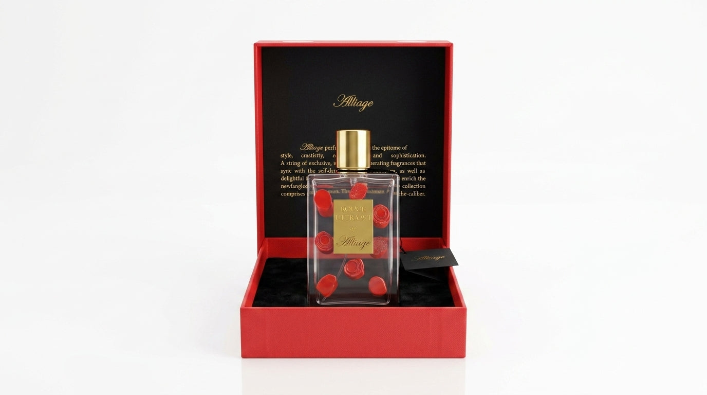 Alliage Rouge Ultra 971 floral amber signature Eau de Parfum — 100 ml bottle