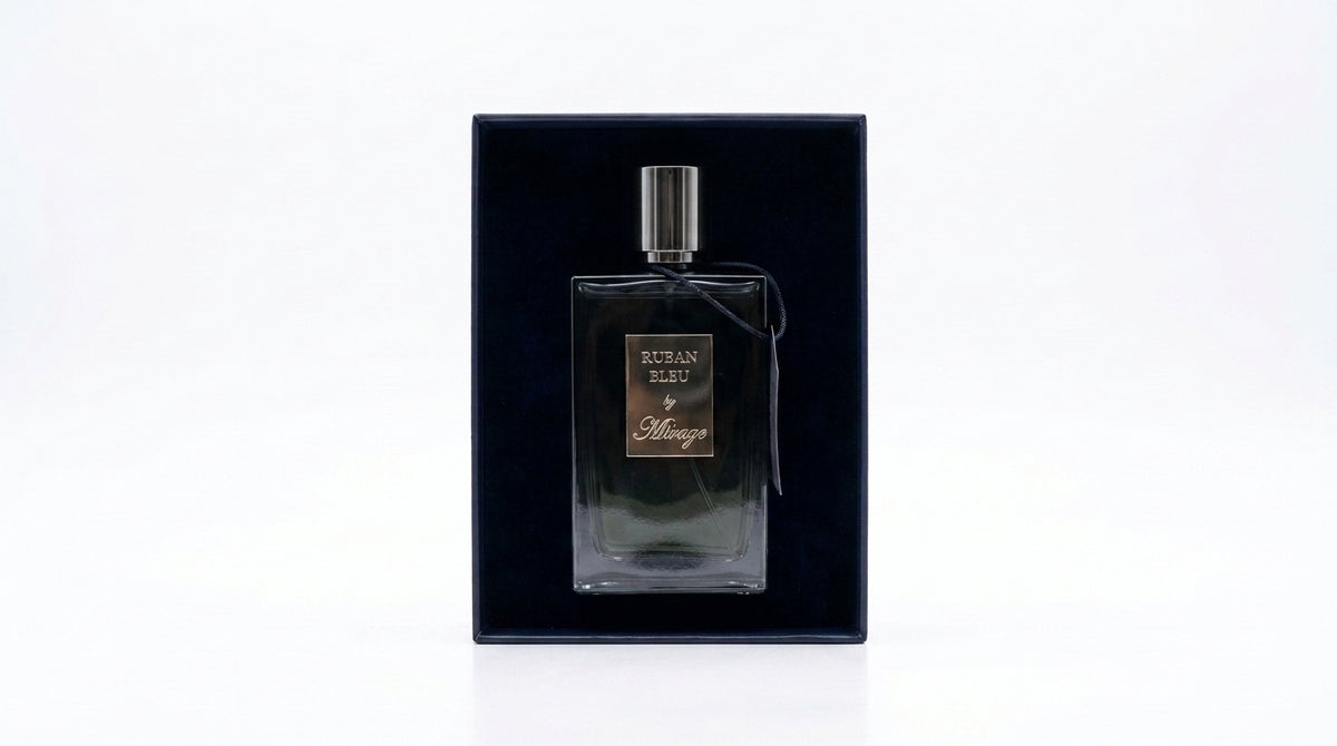 Alliage Ruban Bleu fresh woody Eau de Parfum for men — 100 ml bottle