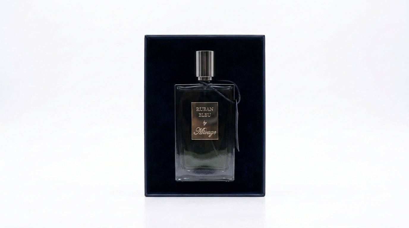 Alliage Ruban Bleu fresh woody Eau de Parfum for men — 100 ml bottle