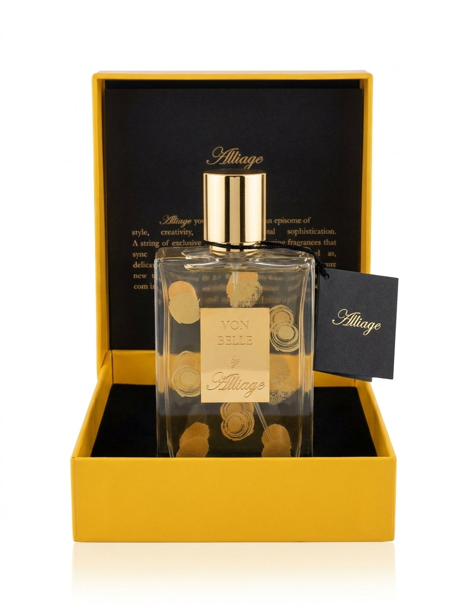 Alliage Von Belle floral powdery Eau de Parfum for women — 100 ml bottle