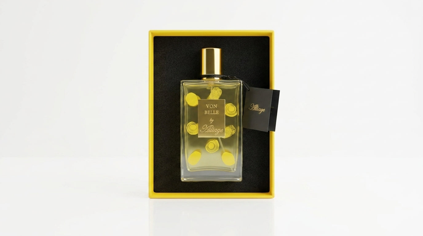 Alliage Von Belle floral powdery Eau de Parfum for women — 100 ml bottle