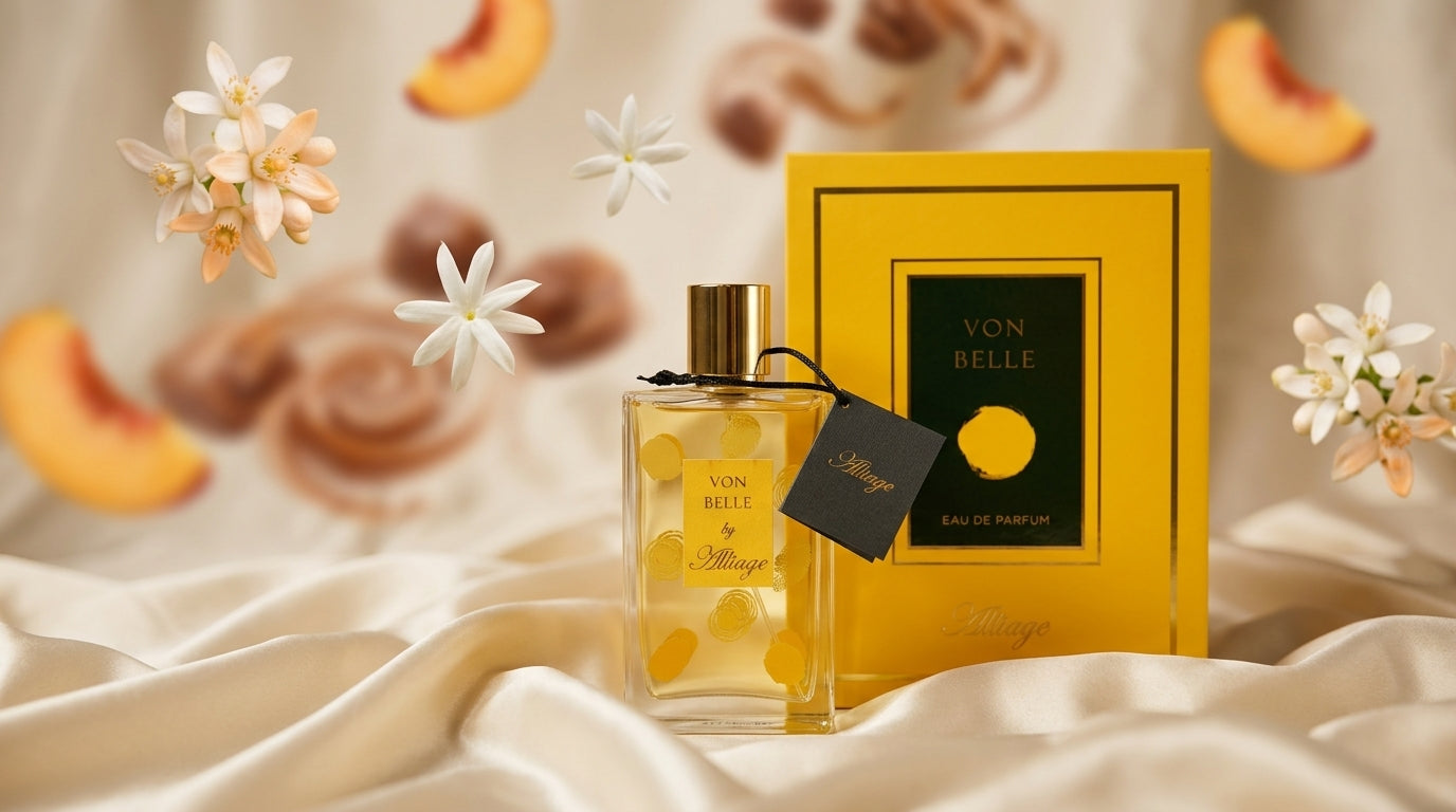Alliage Von Belle floral powdery Eau de Parfum for women — 100 ml bottle