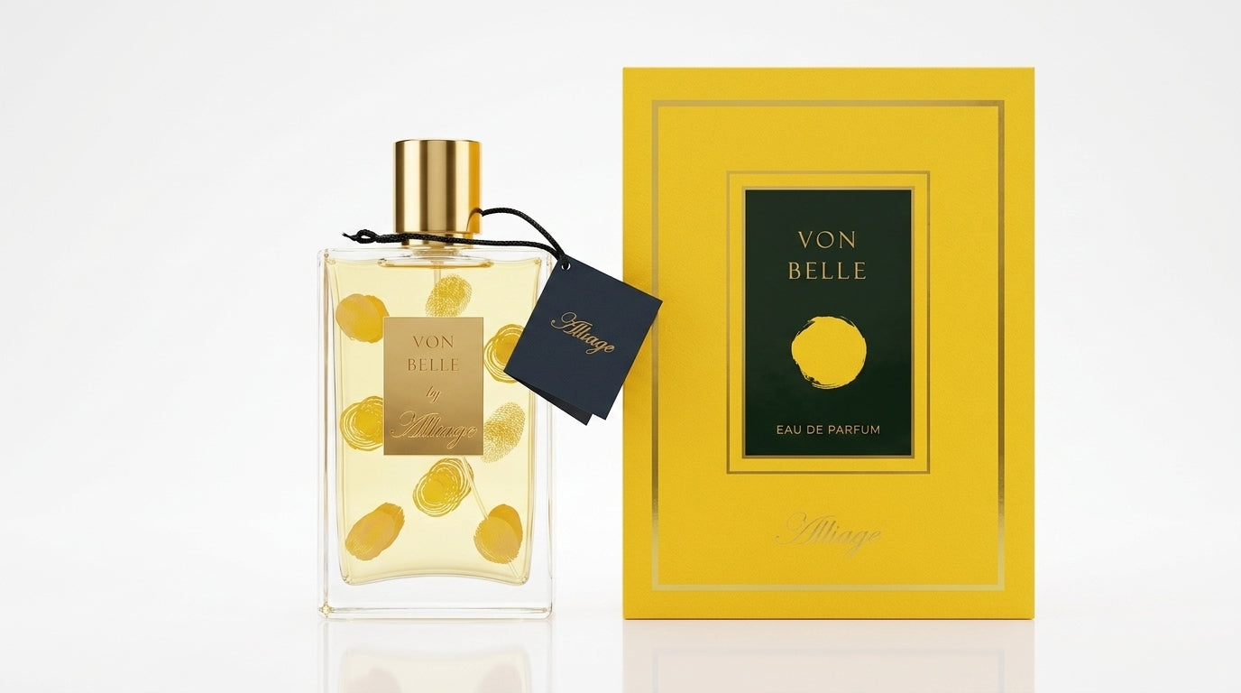Alliage Von Belle floral powdery Eau de Parfum for women — 100 ml bottle