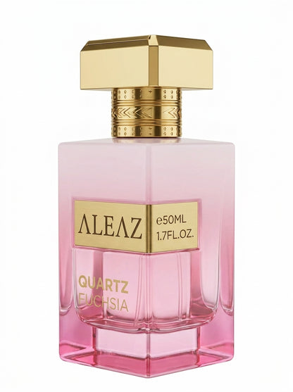 ALEAZ Quartz Fuchsia floral fruity Eau de Parfum for women — 50 ml bottle
