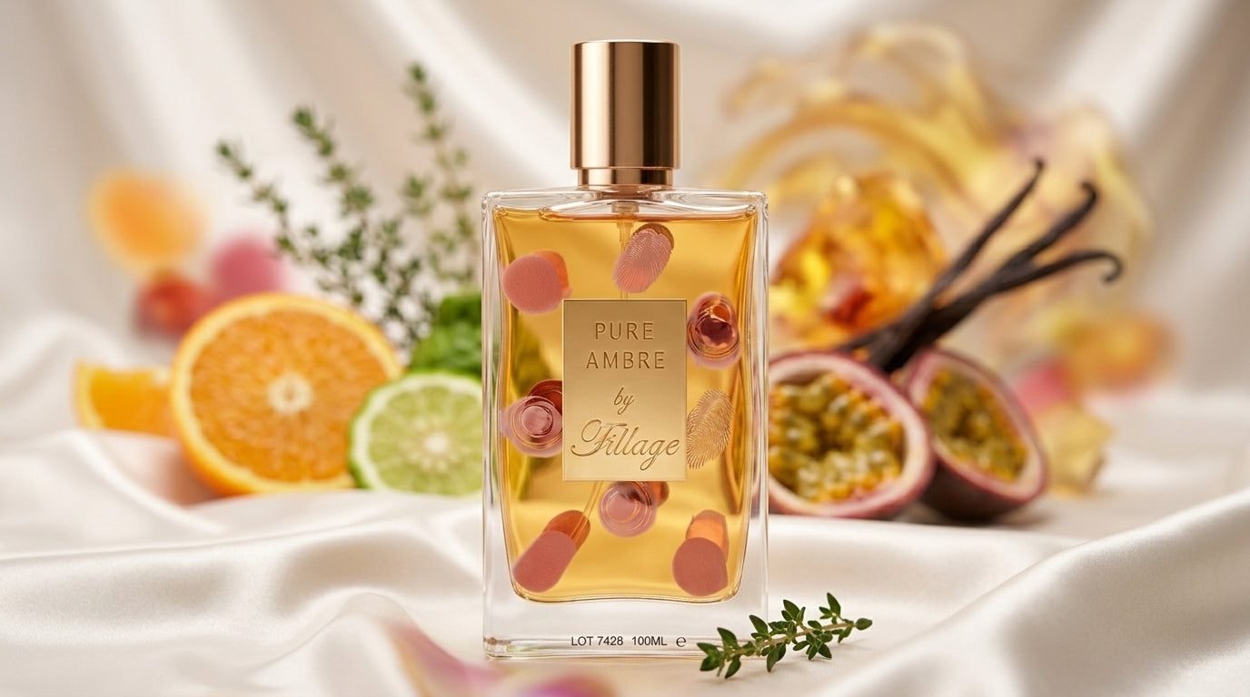 Alliage Pure Ambre amber oriental signature Eau de Parfum — 100 ml bottle
